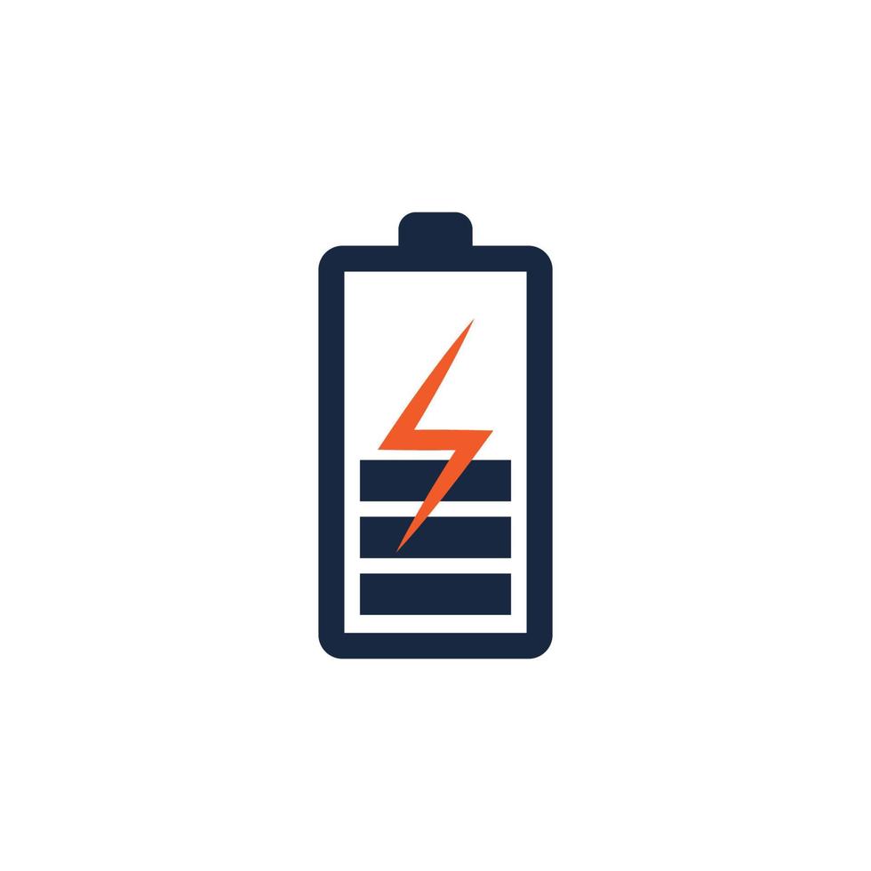 Power Battery Logo icon vector illustration Design Template.Battery Charging vector icon.Battery power and flash lightning bolt logo