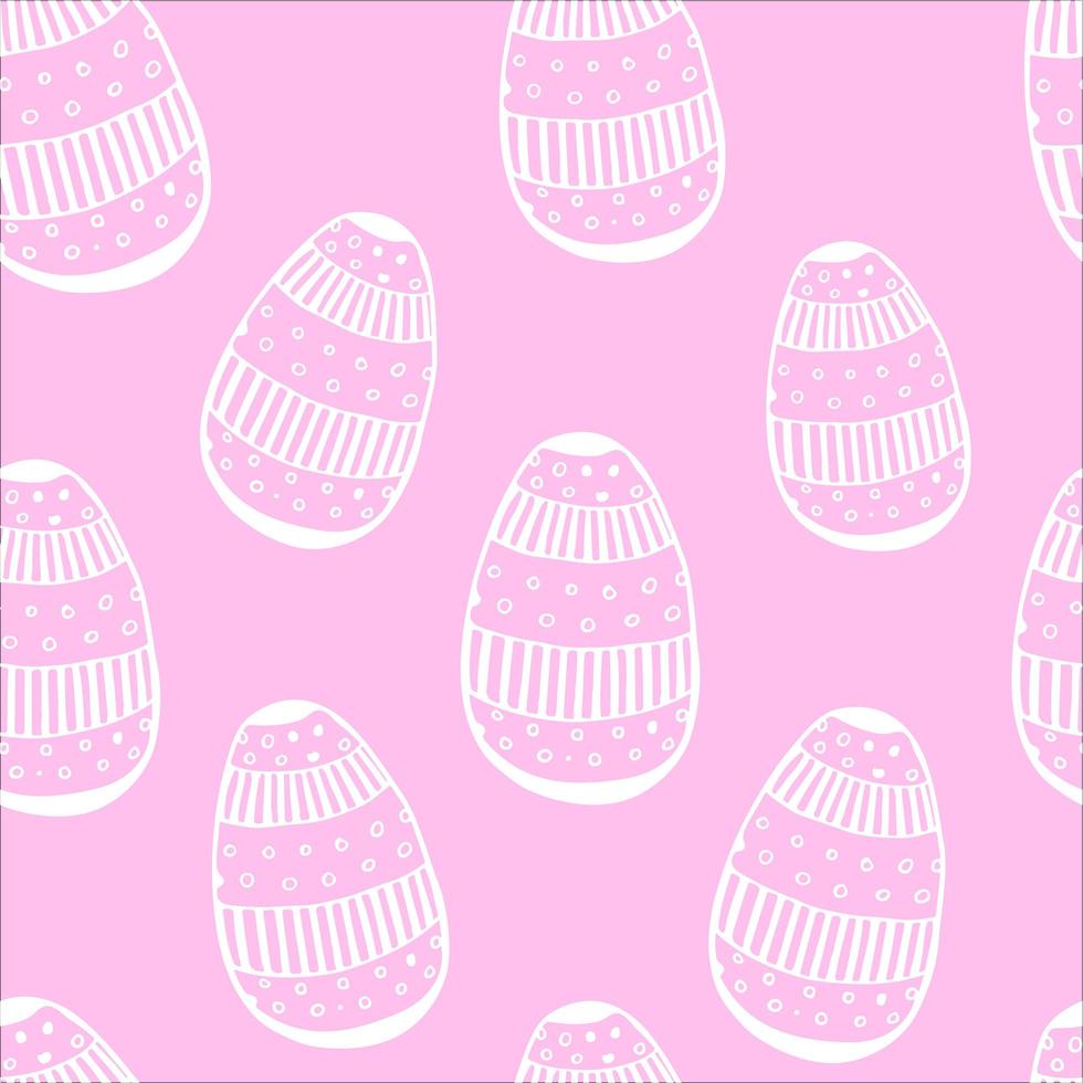 Easter Seamless cute background. Vector