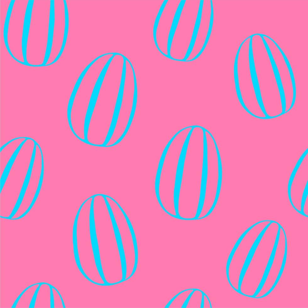 Easter Seamless cute background. Vector