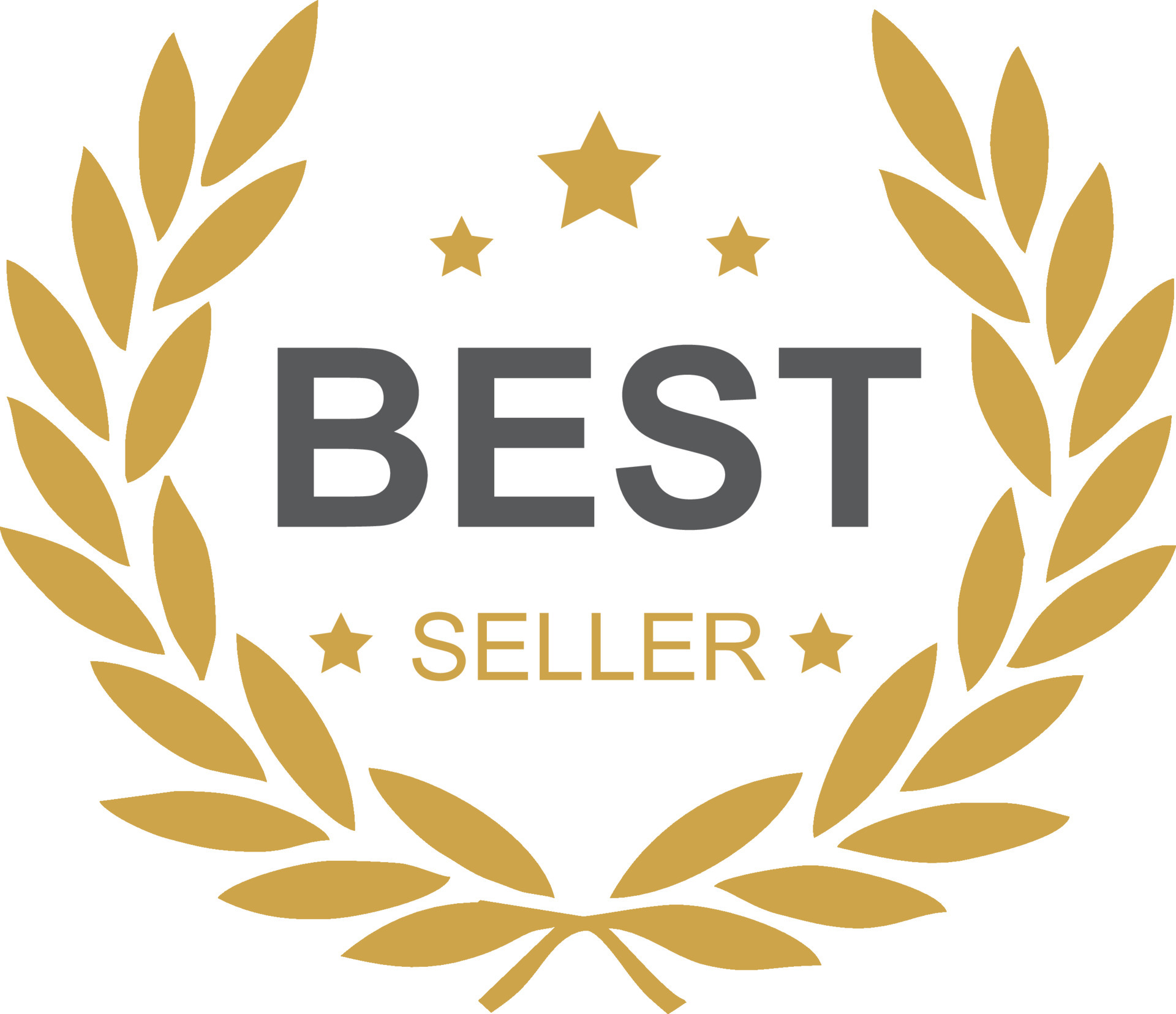 Best seller badge icon, Best seller award logo isolated, vector  Illustration Stock Vector