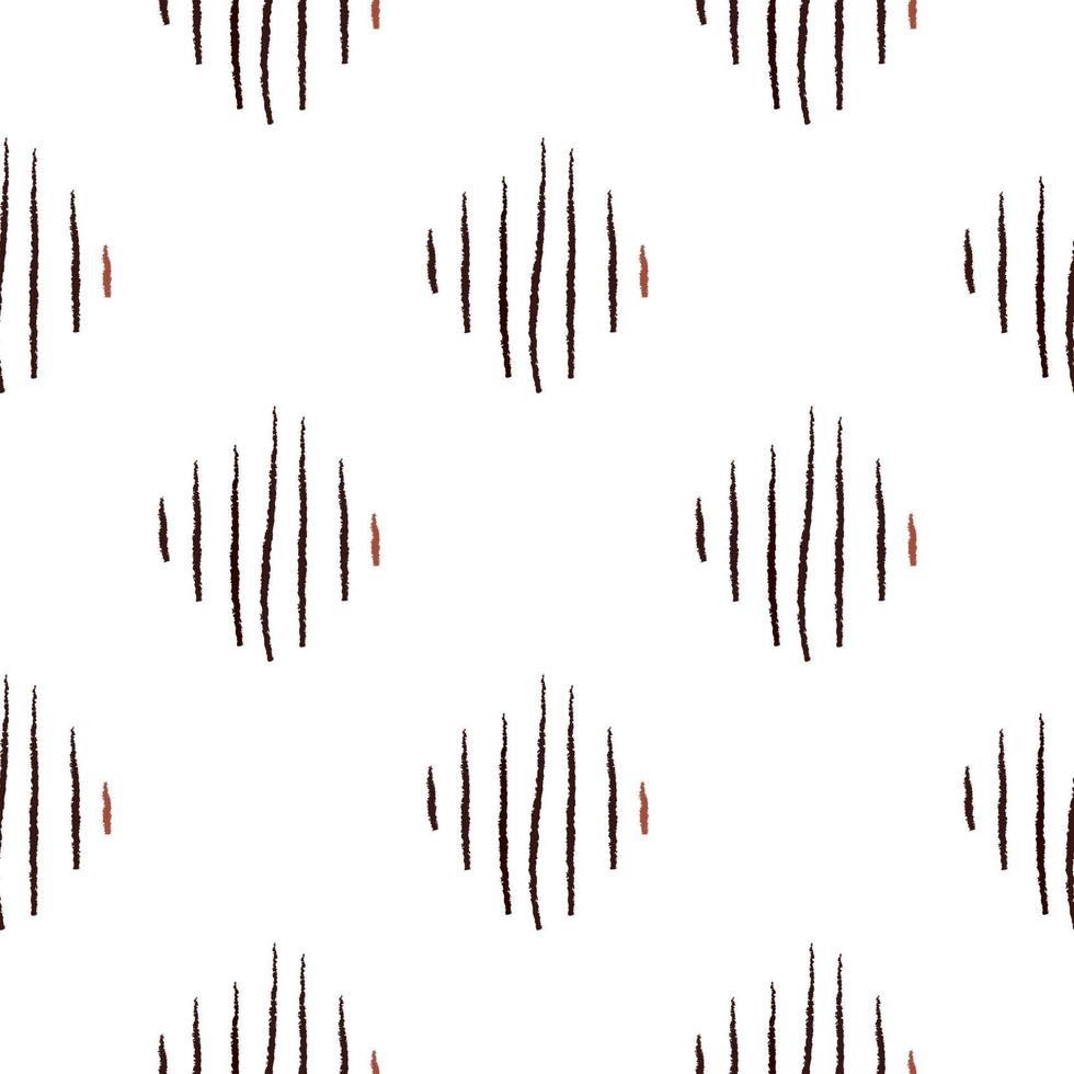 Scratches of seamless pattern. Hand drawn horror background. vector