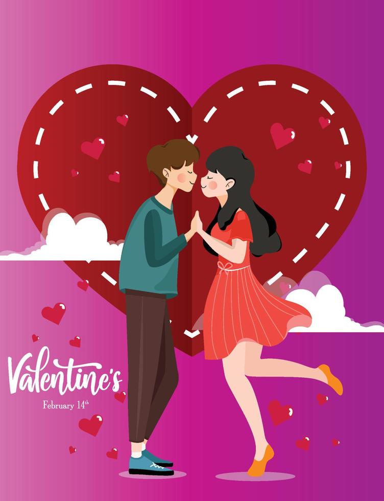 valentines cards templates collection colorful hearts decor vector