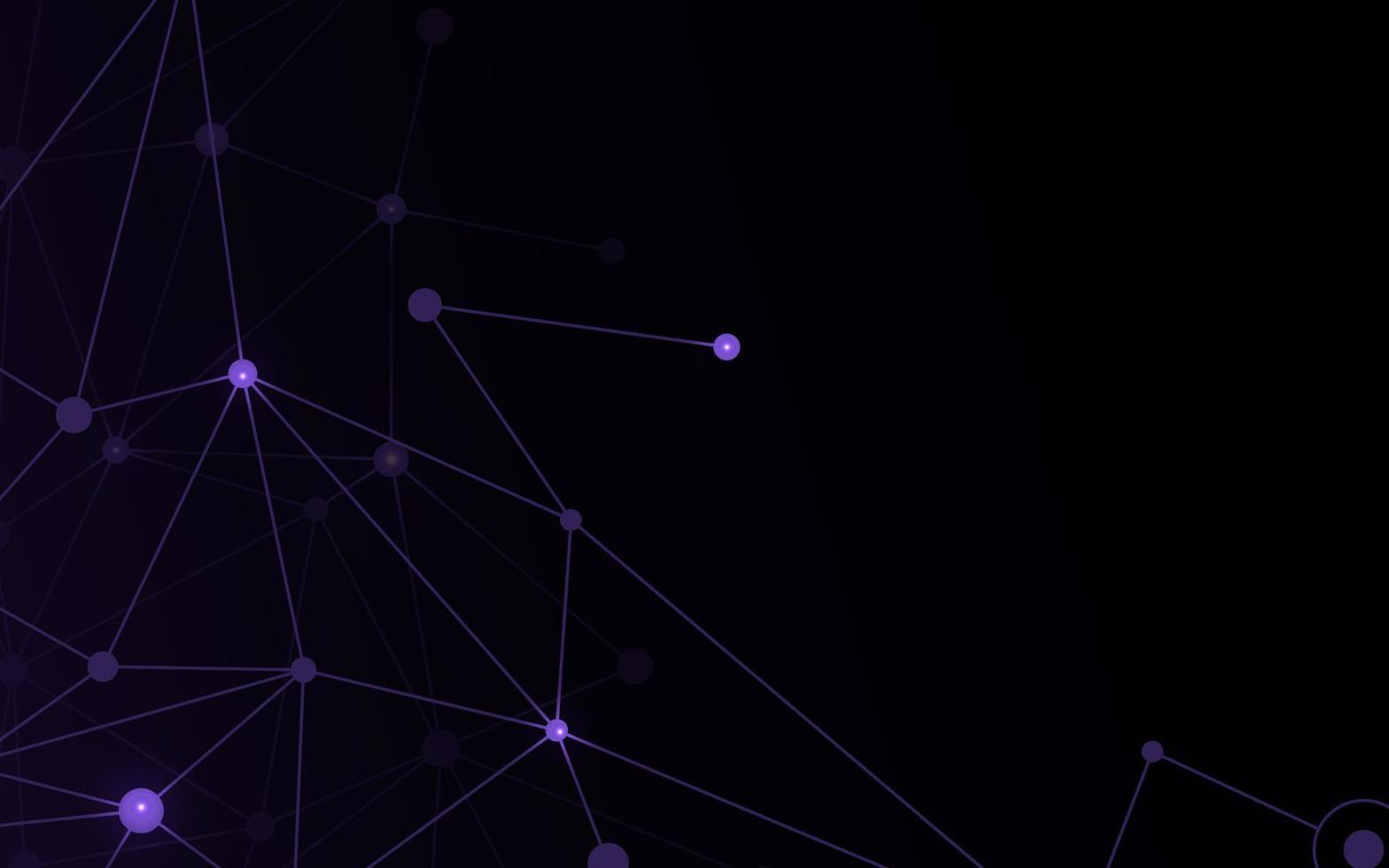 Very peri plexus line technology concept design. Abstract geometric pattern with particle connection. Light on nodes and points vector