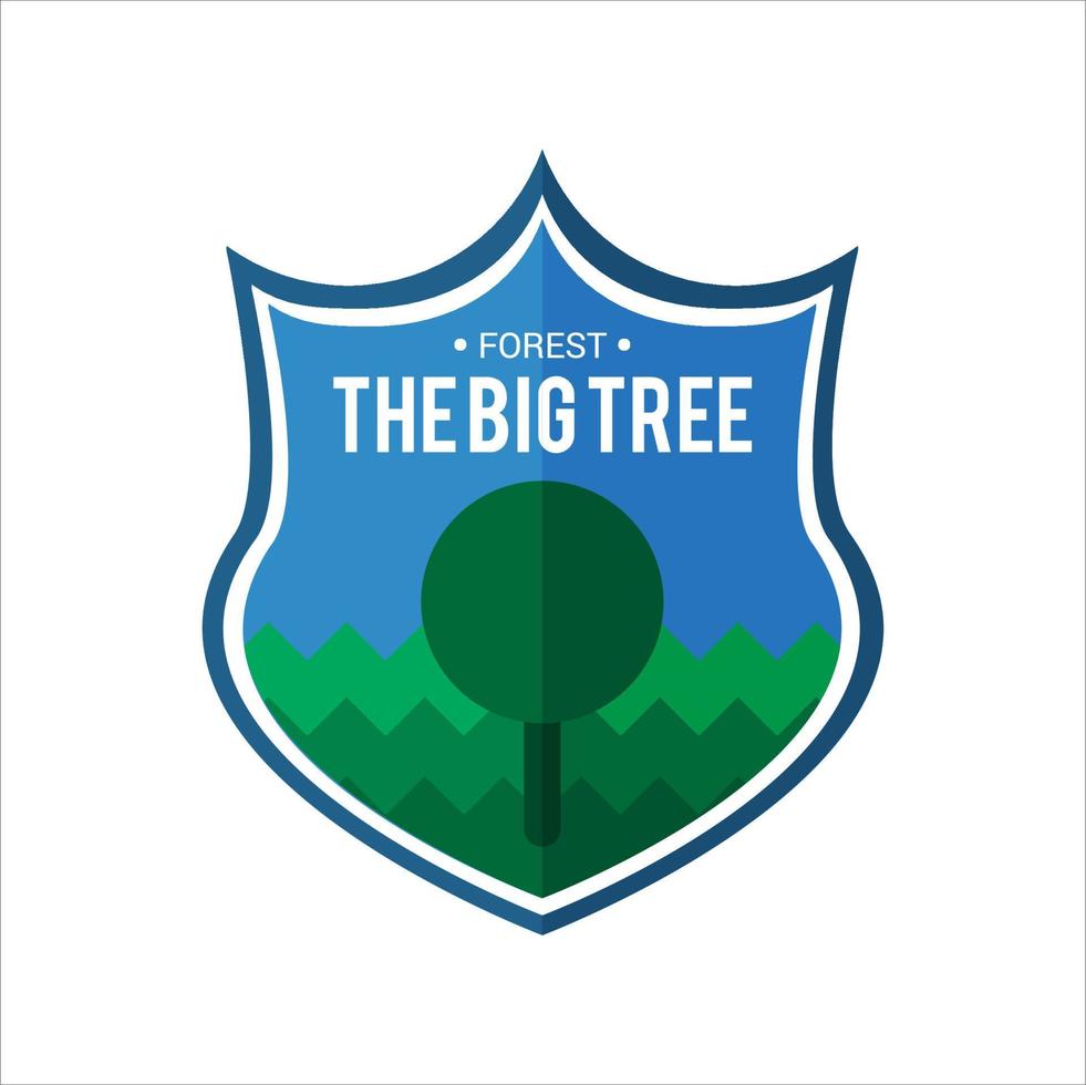 simple logo outdoor adventures and expeditions in mountains, forests and nature vector