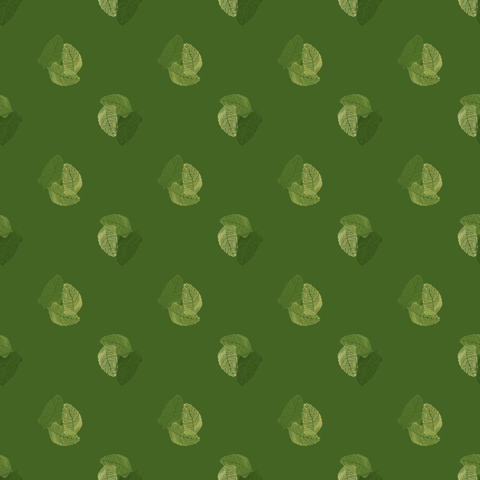 Modern palm leaf seamless pattern with hand drawn tropical print. Modern nature background. Vector illustration for seasonal textile.