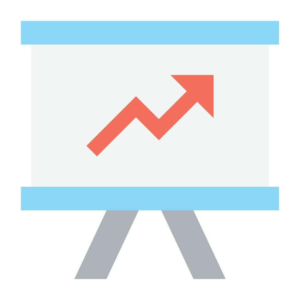 Trendy Easel Concepts vector