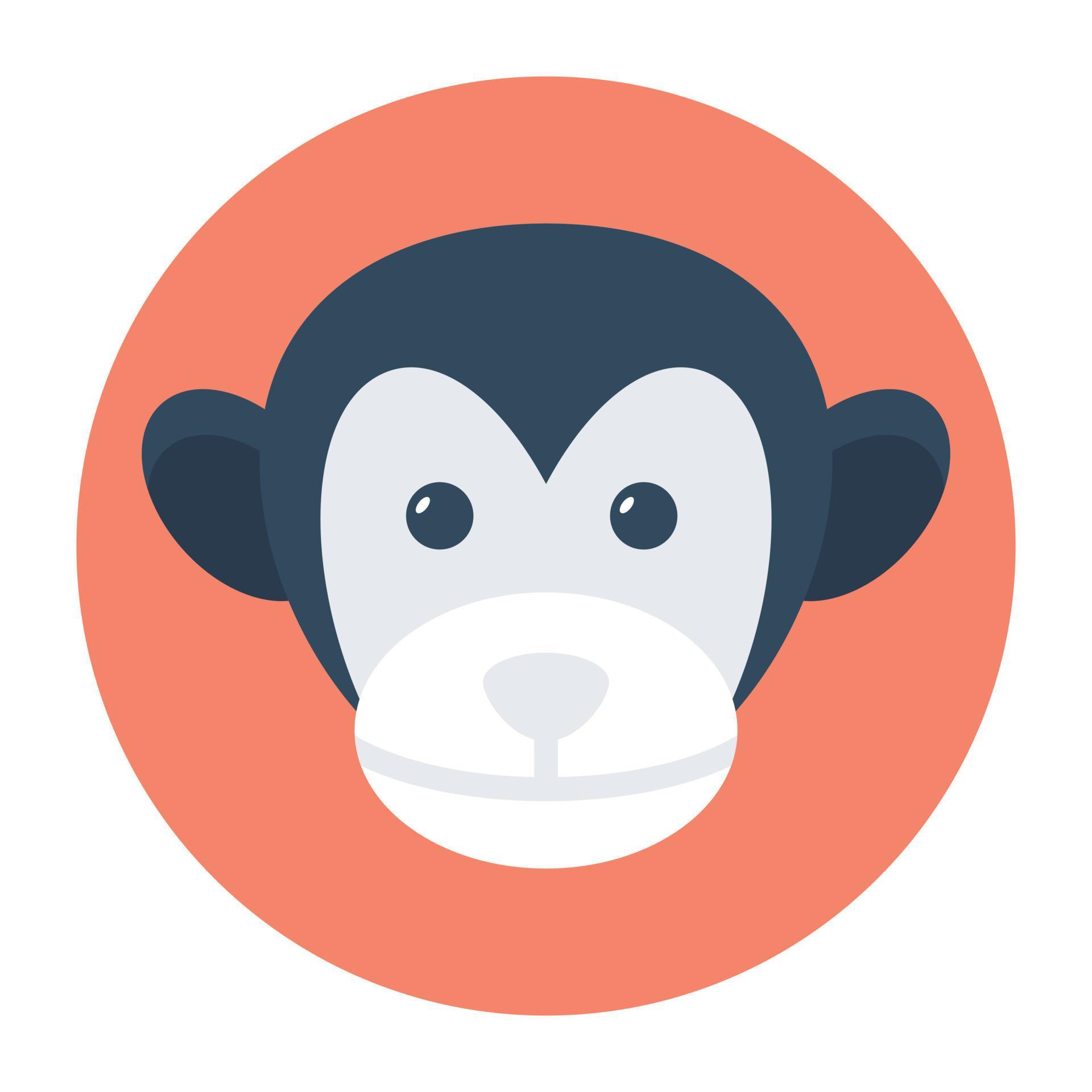 Monkey Face Concepts 5682705 Vector Art at Vecteezy