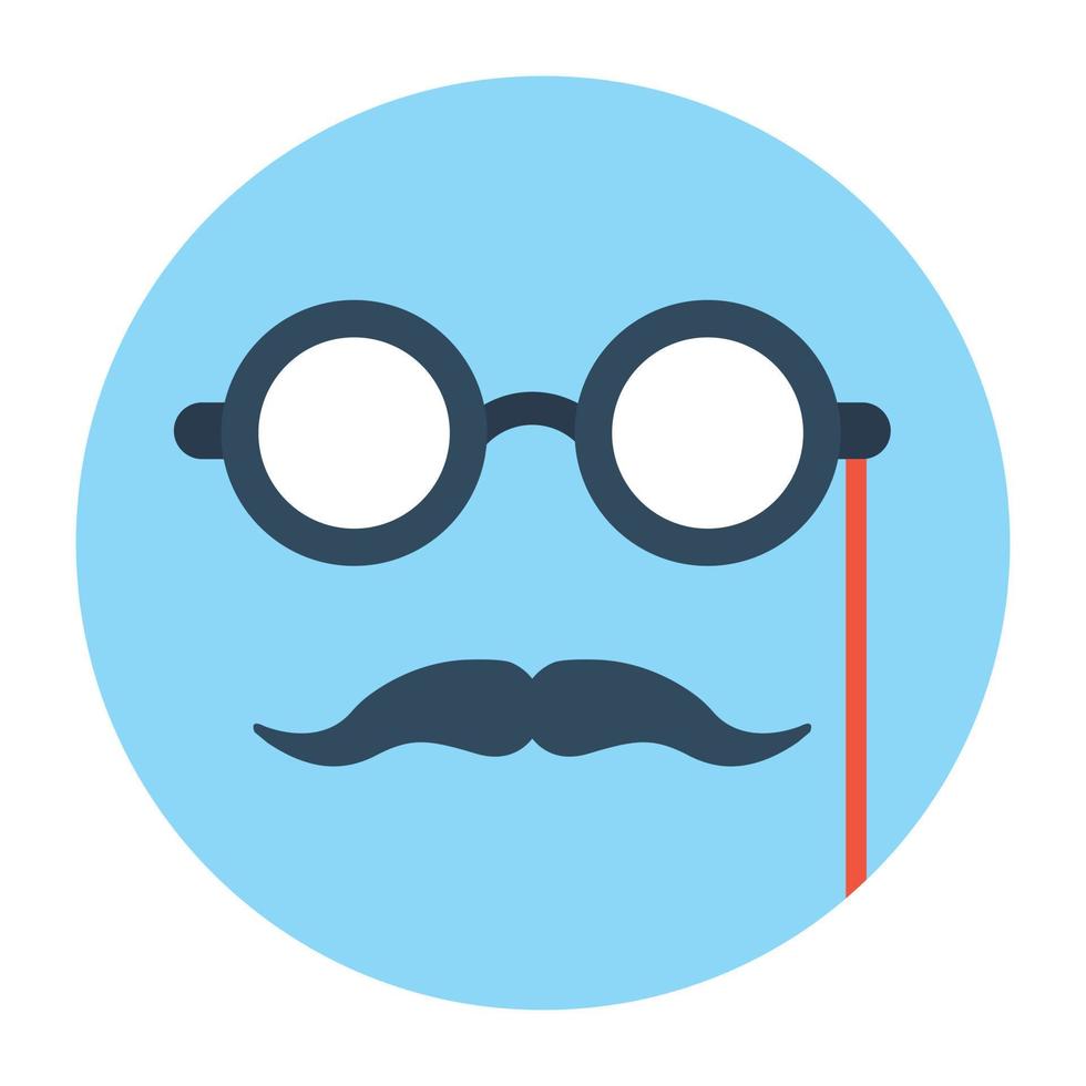 Hipster Mask Concepts vector