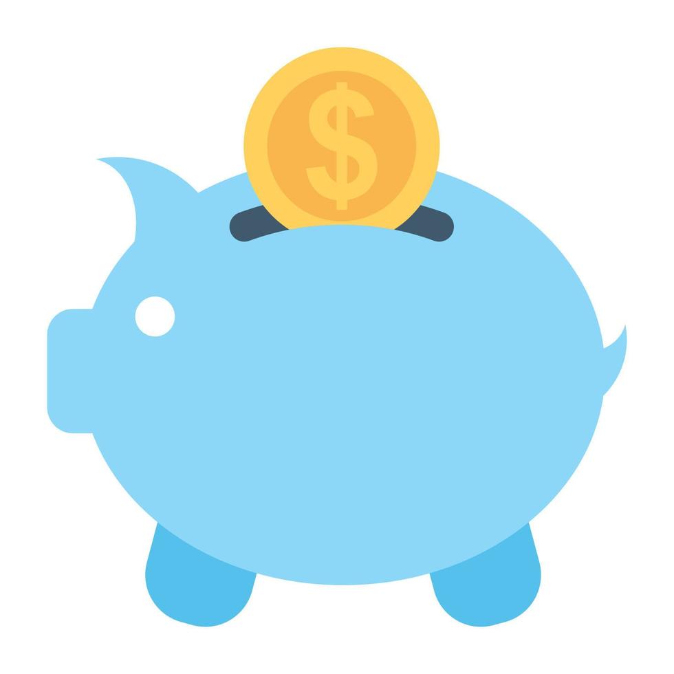 Piggy Bank Concepts vector