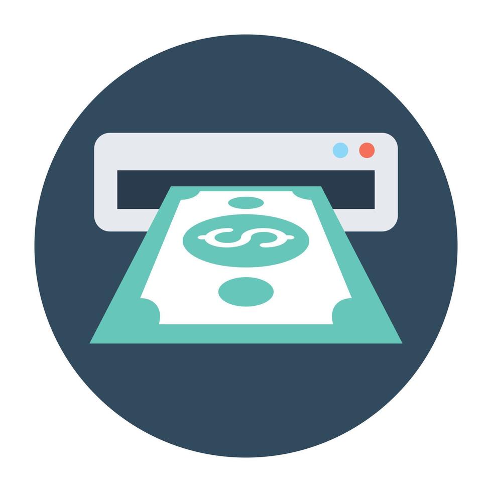 Cash Withdrawal Concepts vector