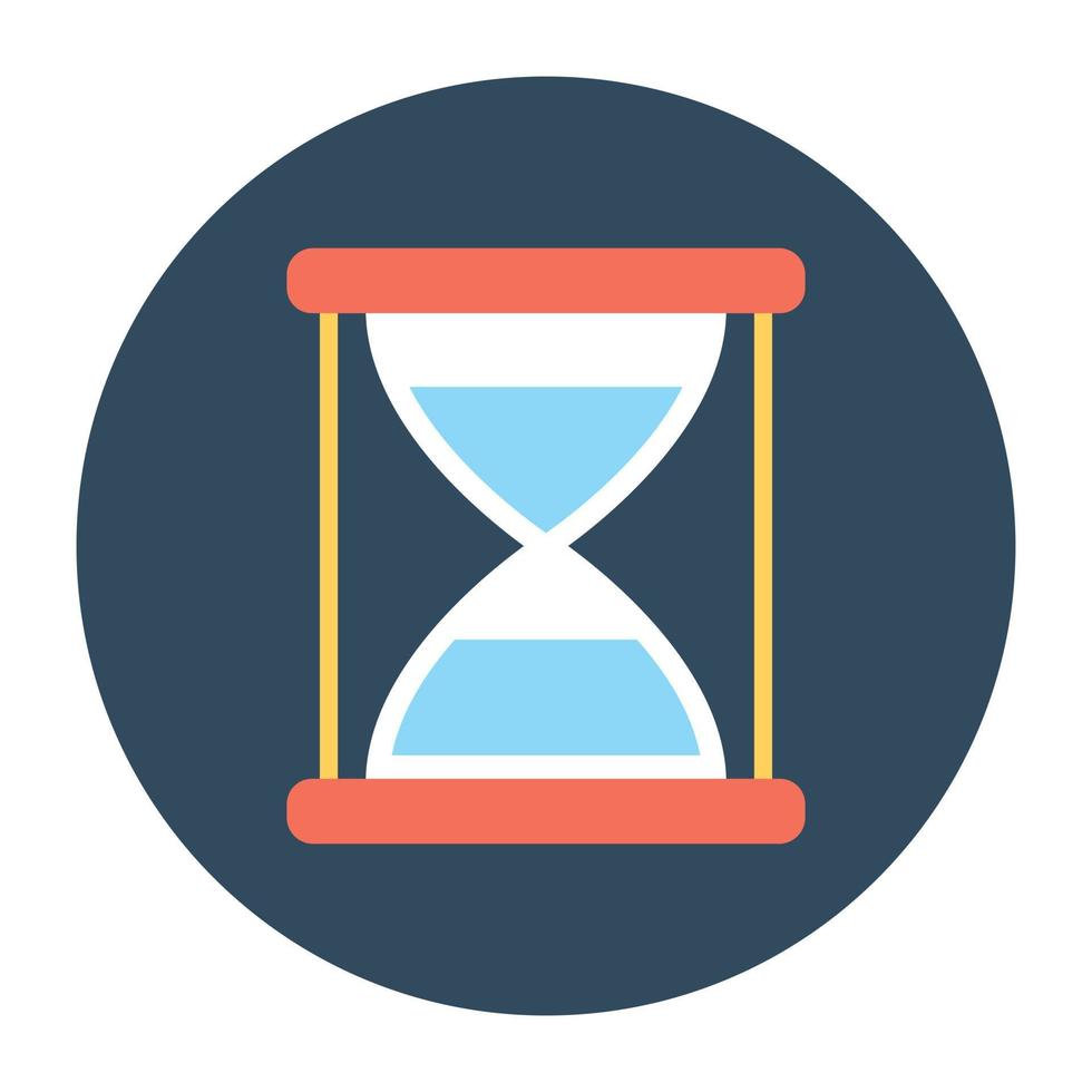 Trendy Hourglass Concepts vector