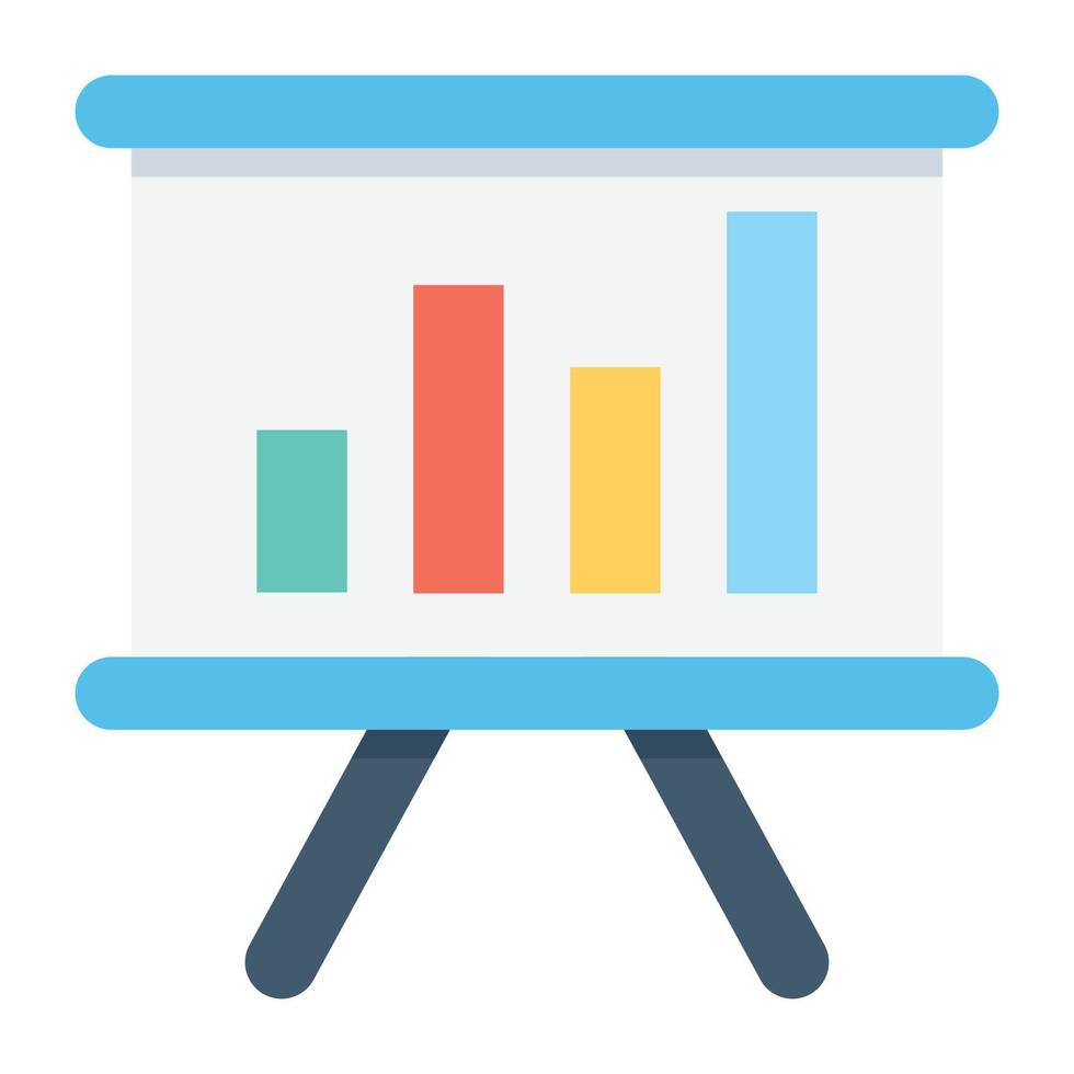 Graph Presentation Concepts vector