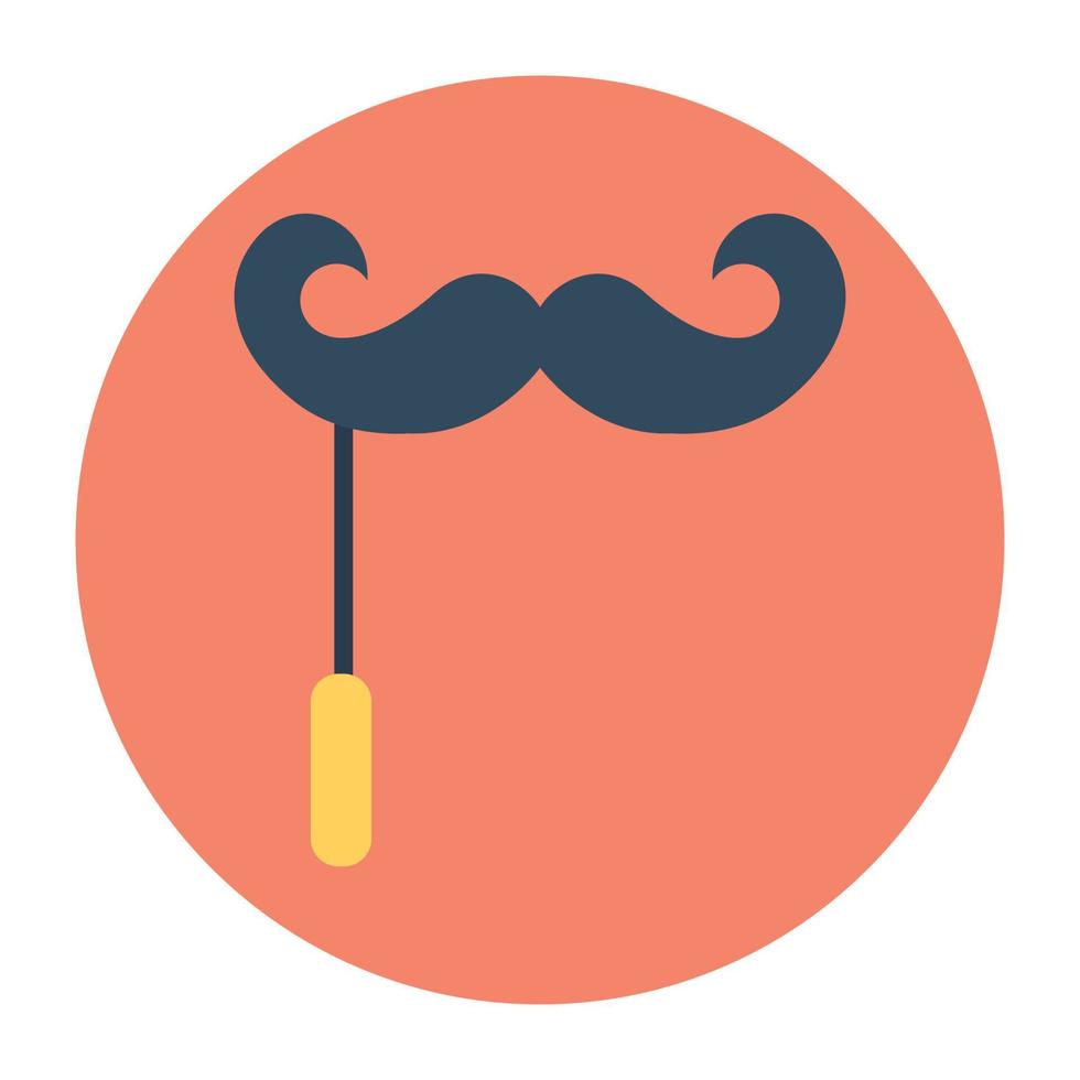 Trendy Mustache Concepts vector