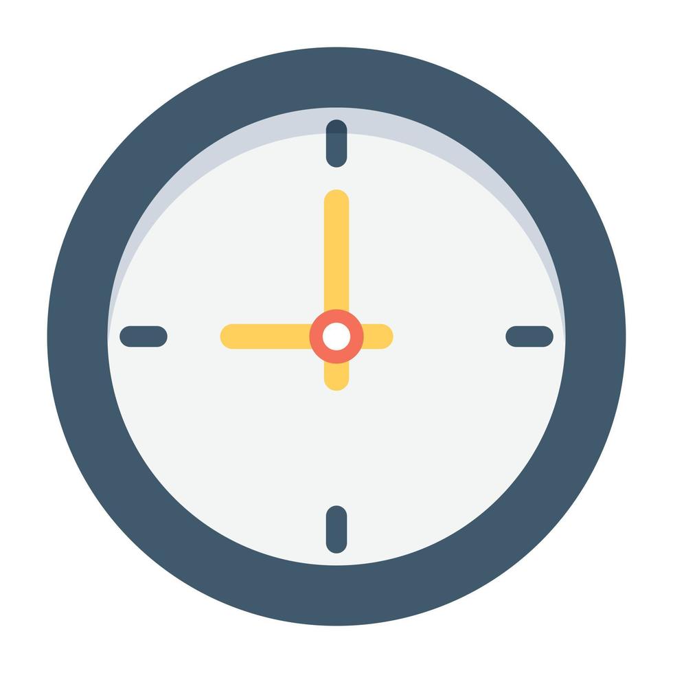 Trendy Clock Concepts vector