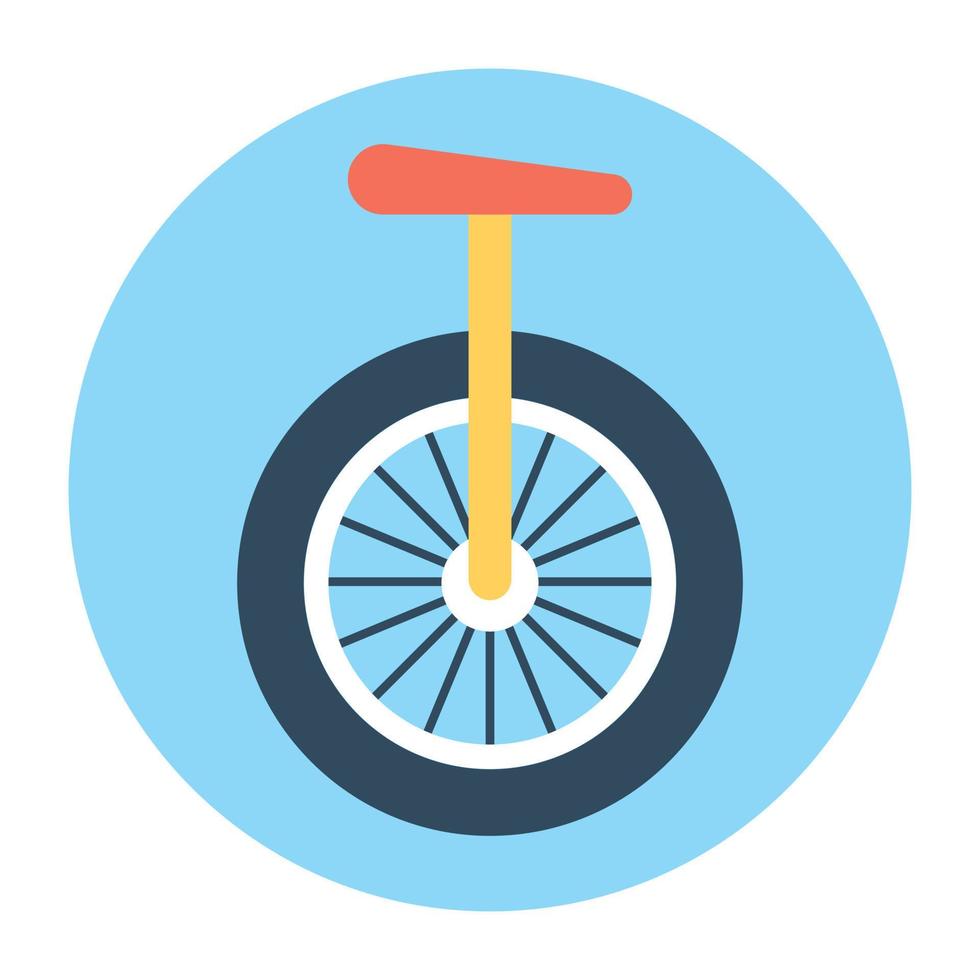 Trendy Unicycle Concepts vector