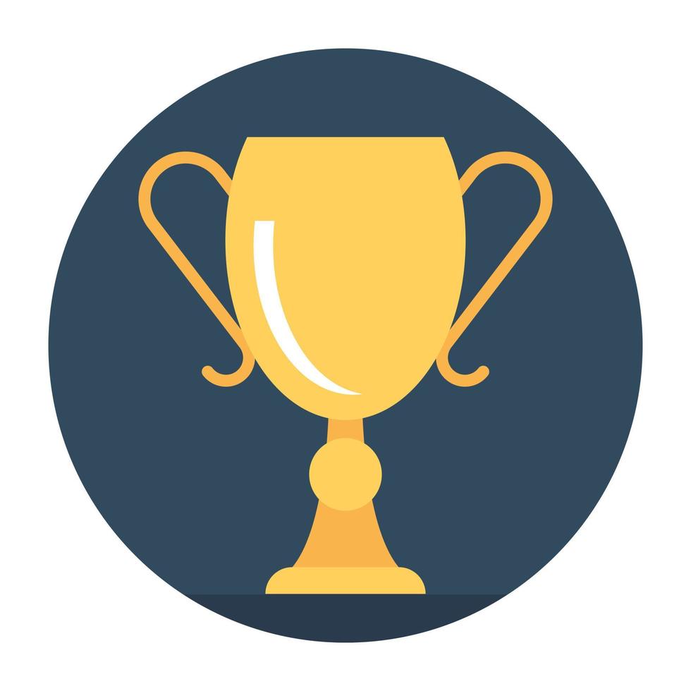 Trendy Trophy Concepts vector