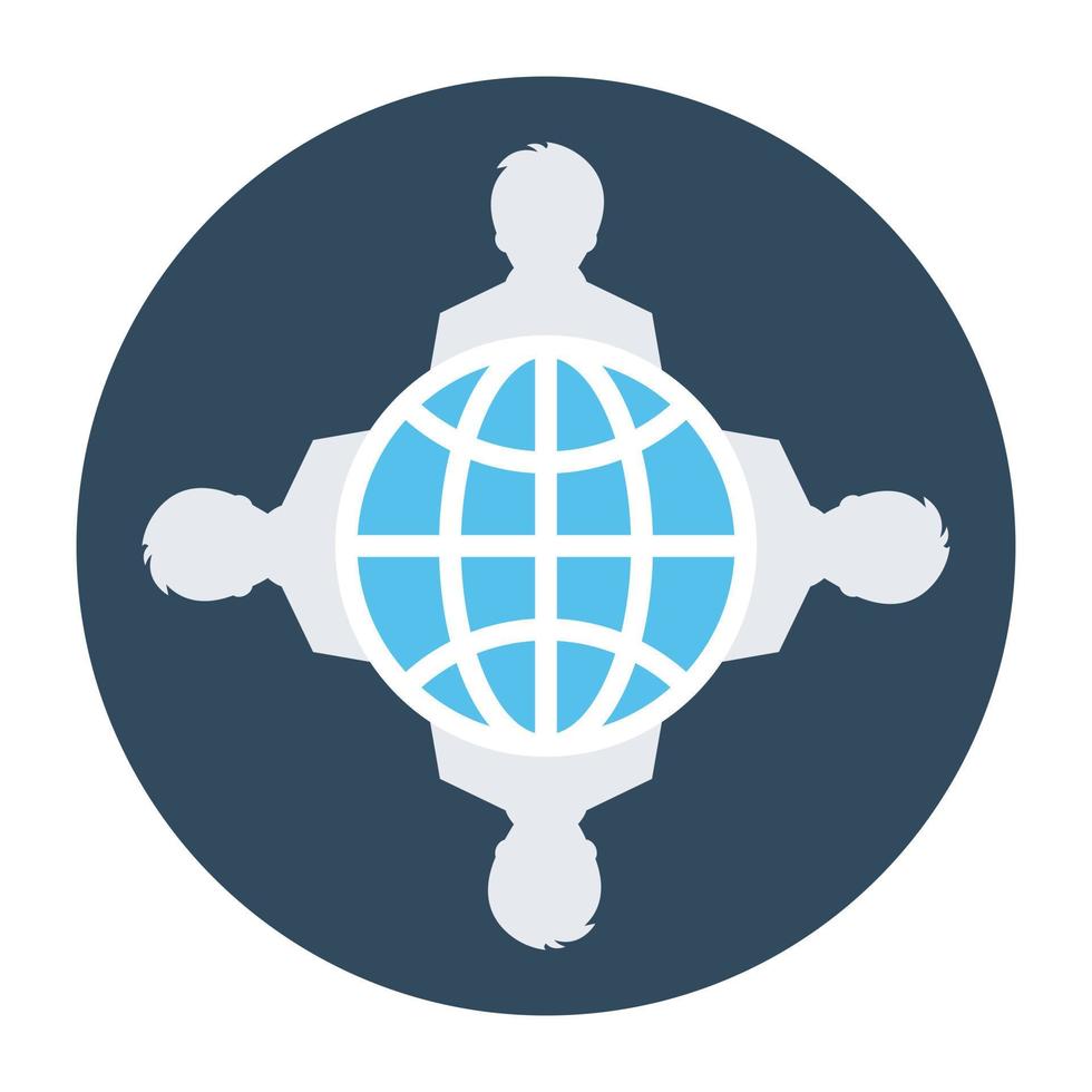 Trendy Management Concepts vector