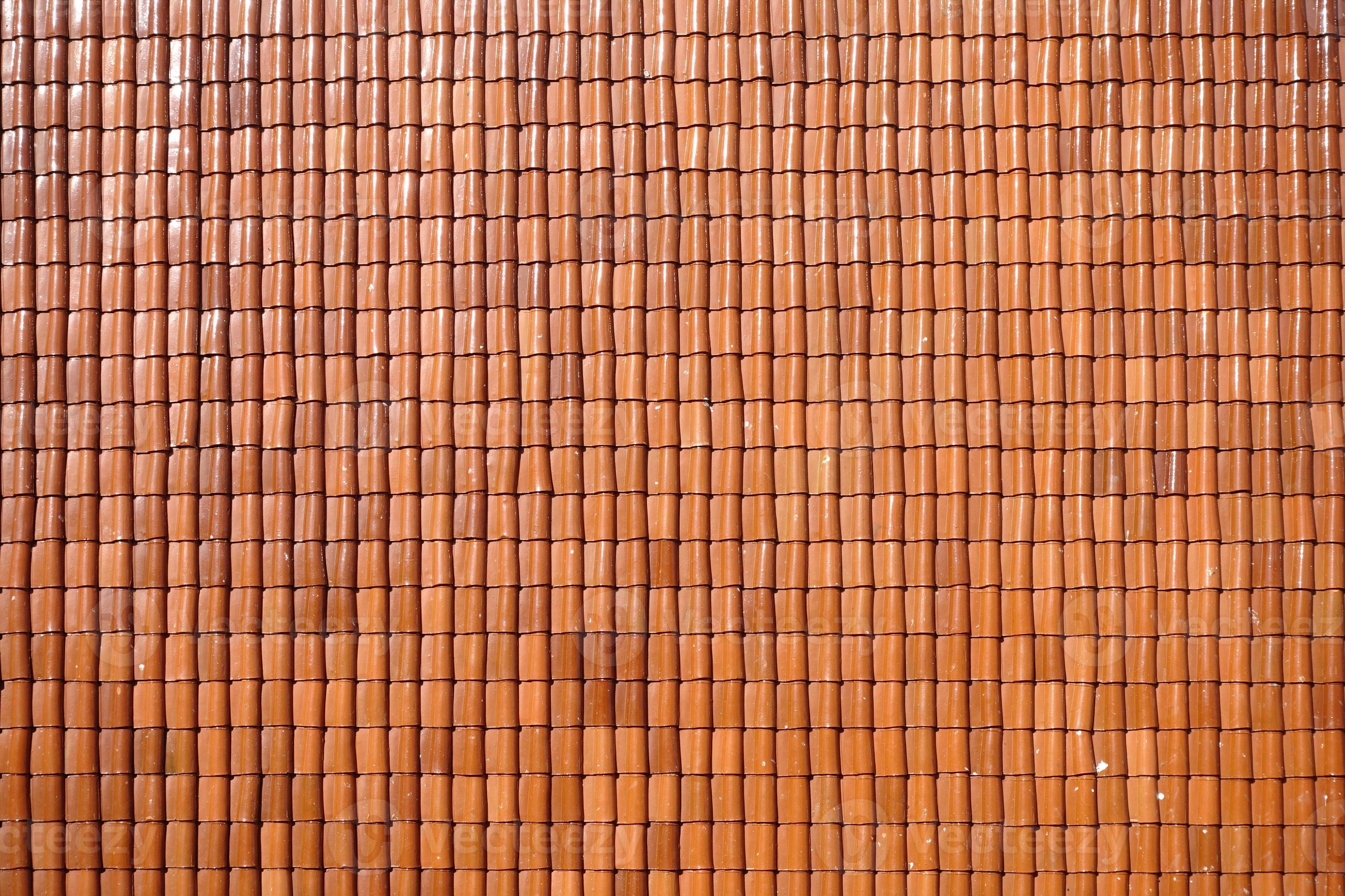 Top view of pattern tiles roof of house, Texture background 5686612