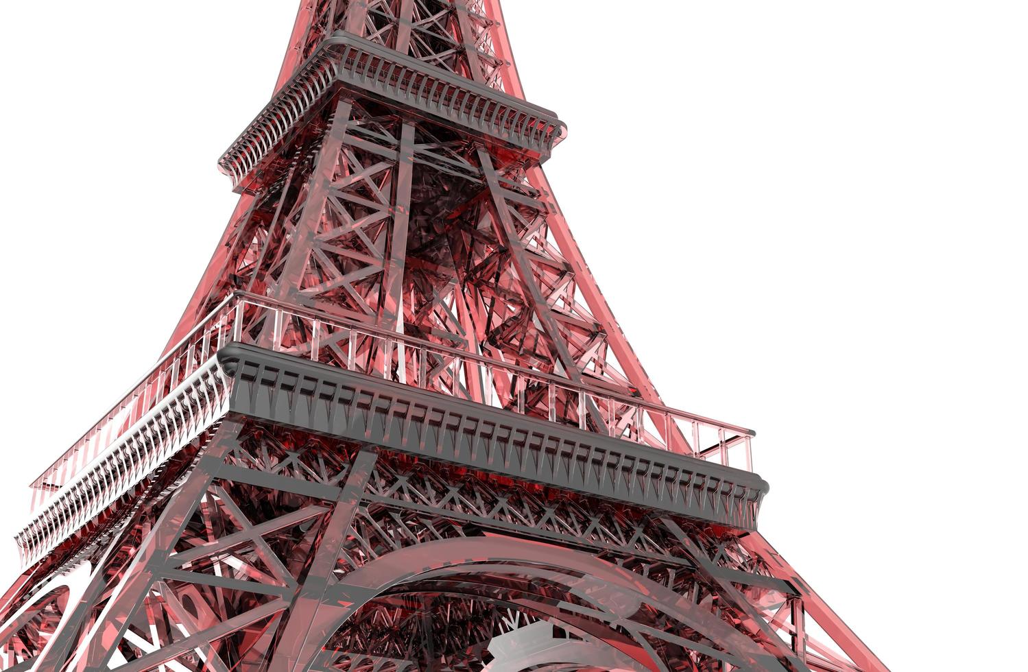 Torre Eiffel aislada foto