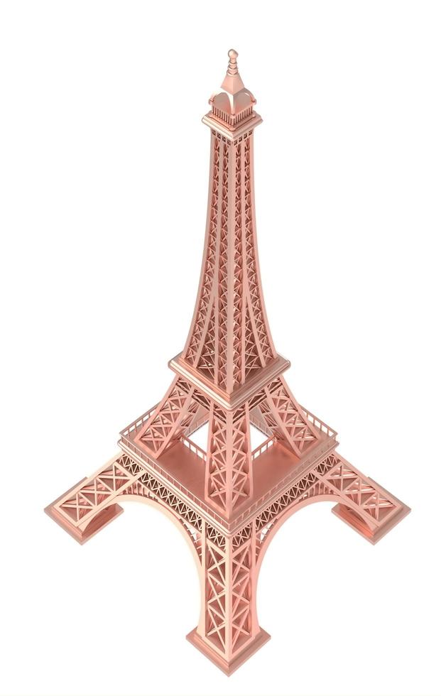 miniatura de la torre eiffel foto