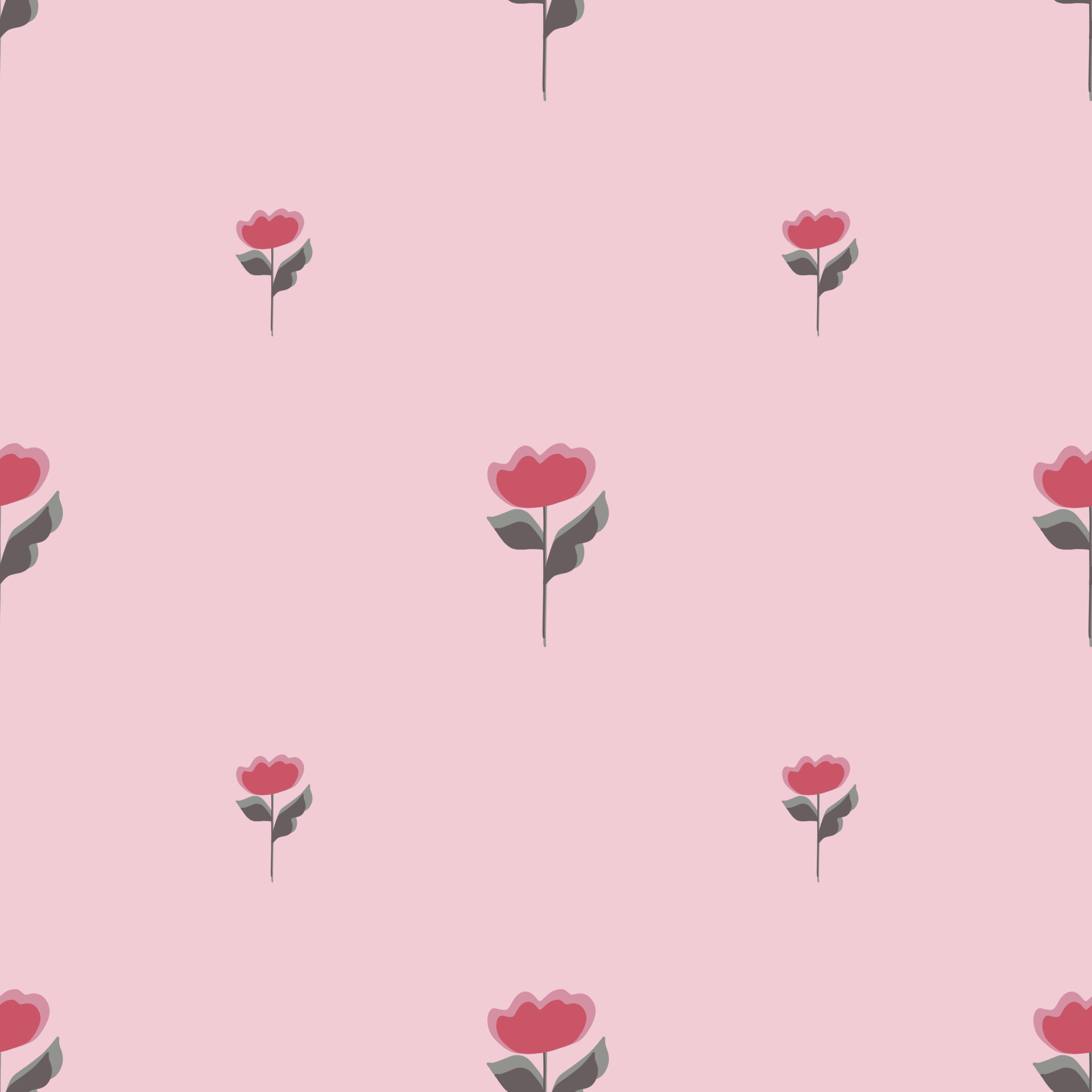 cute pink flowers background