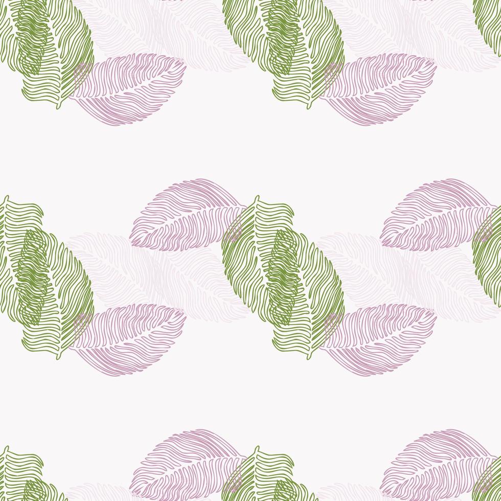 patrón moderno sin costuras de hoja de palma con estampado tropical dibujado a mano. fondo de naturaleza moderna. ilustración vectorial para textiles de temporada. vector