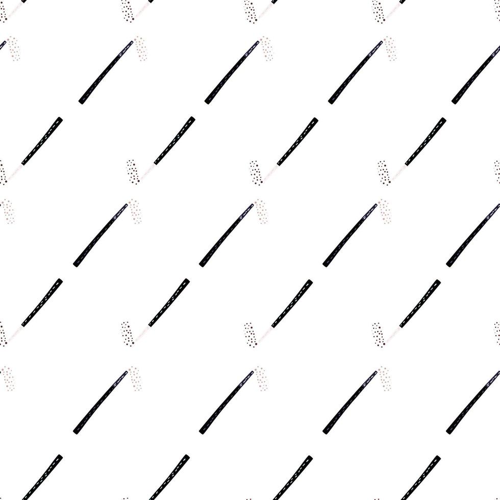 Magic wand seamless pattern. Magic background. vector