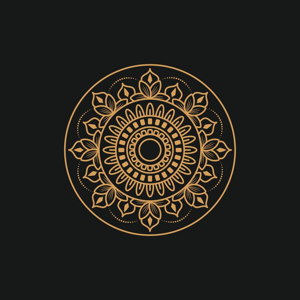 Luxury mandala background, decorative background with an elegant mandala design, Luxury Mandala Islamic Background with Arabesque Pattern, Ornamental Background. vector