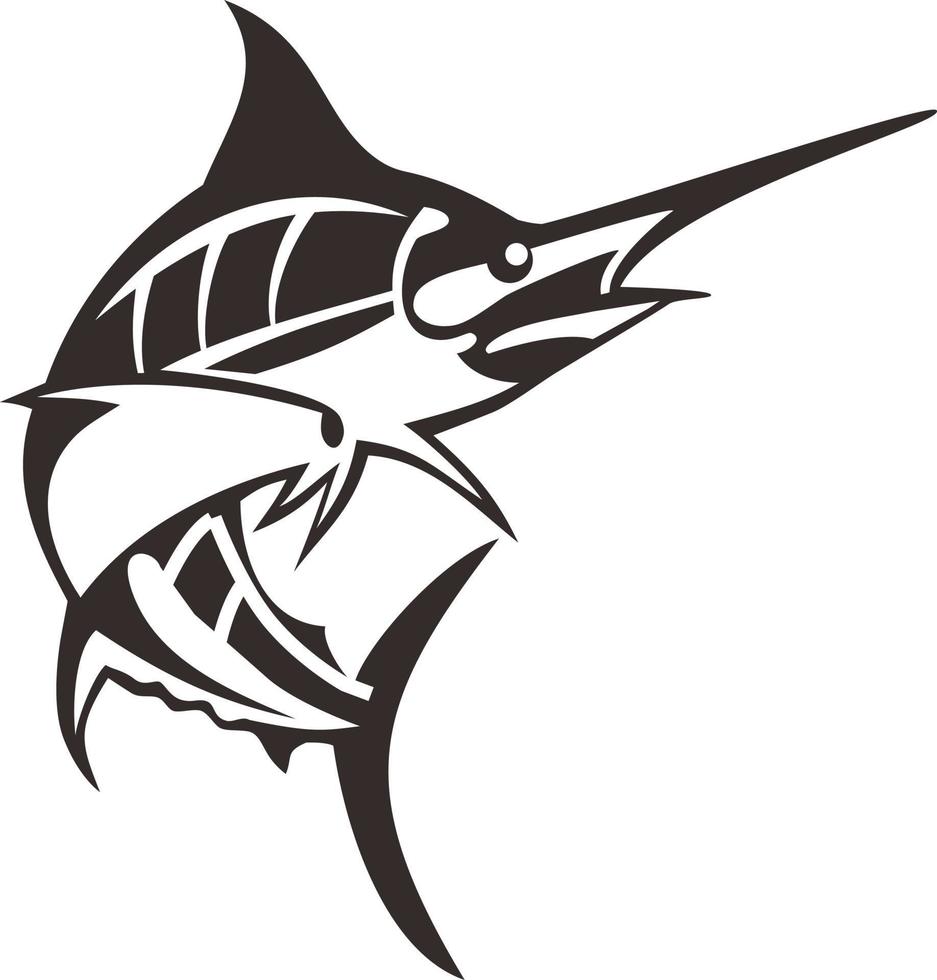 blue marlin fish illustration 5689402 Vector Art at Vecteezy