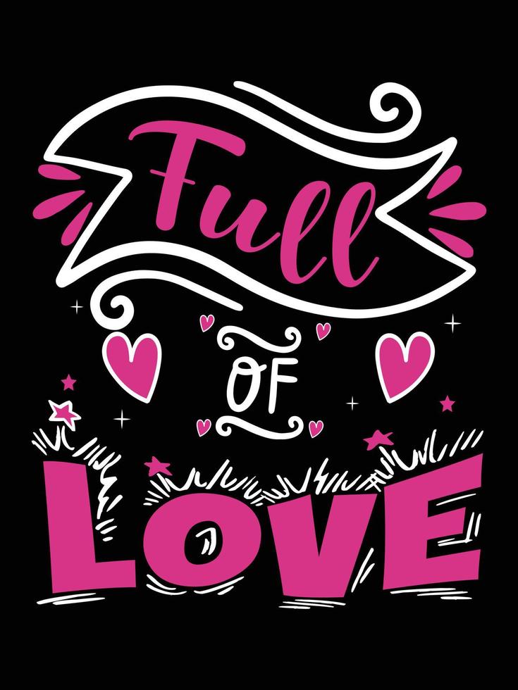 Valentines Day typography T Shirt Design vector