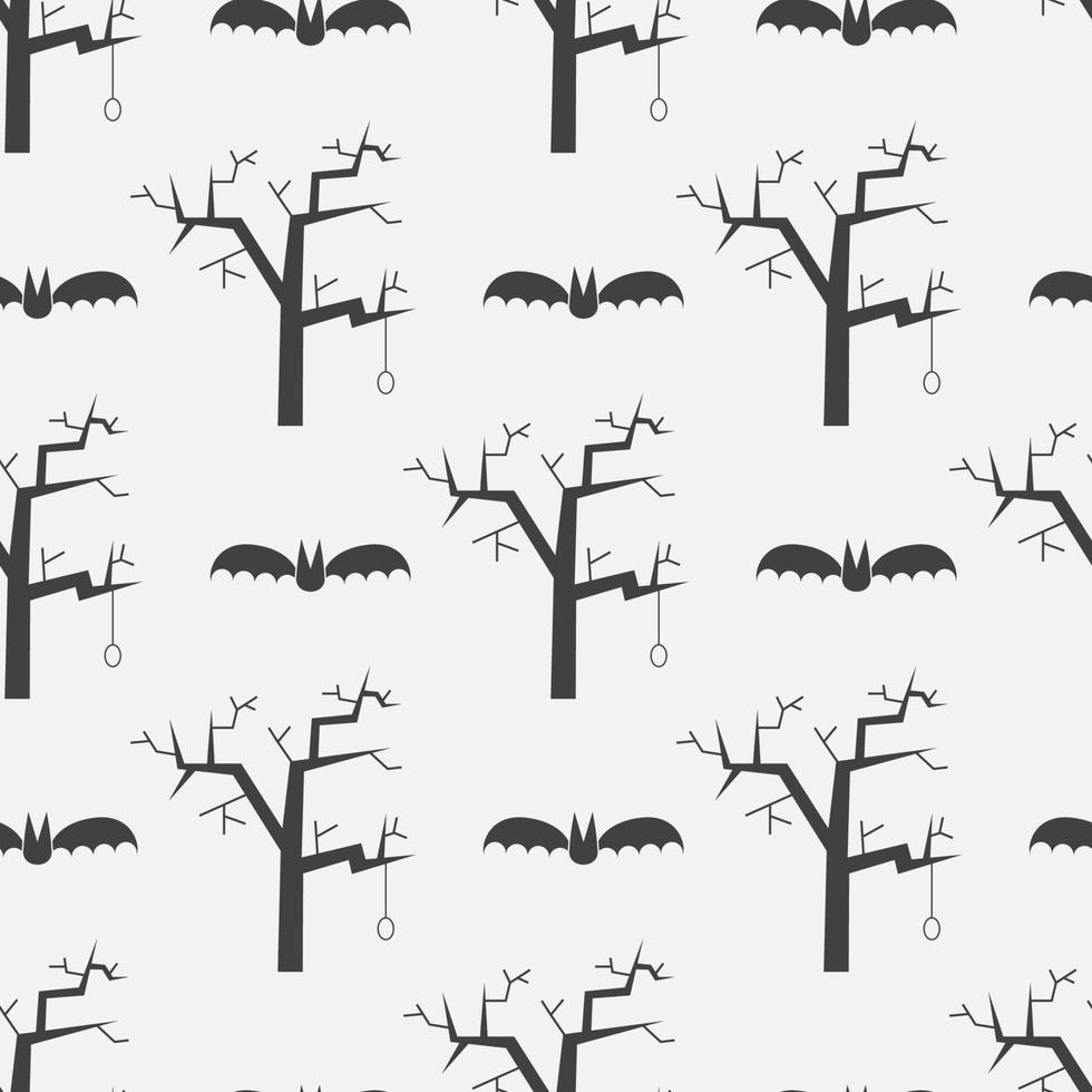 Helloween Mystic Seamless Pattern Background vector