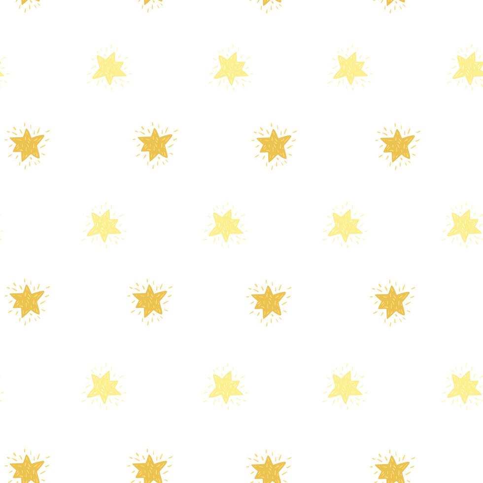 estrellas de patrones sin fisuras. lindo fondo festivo. vector