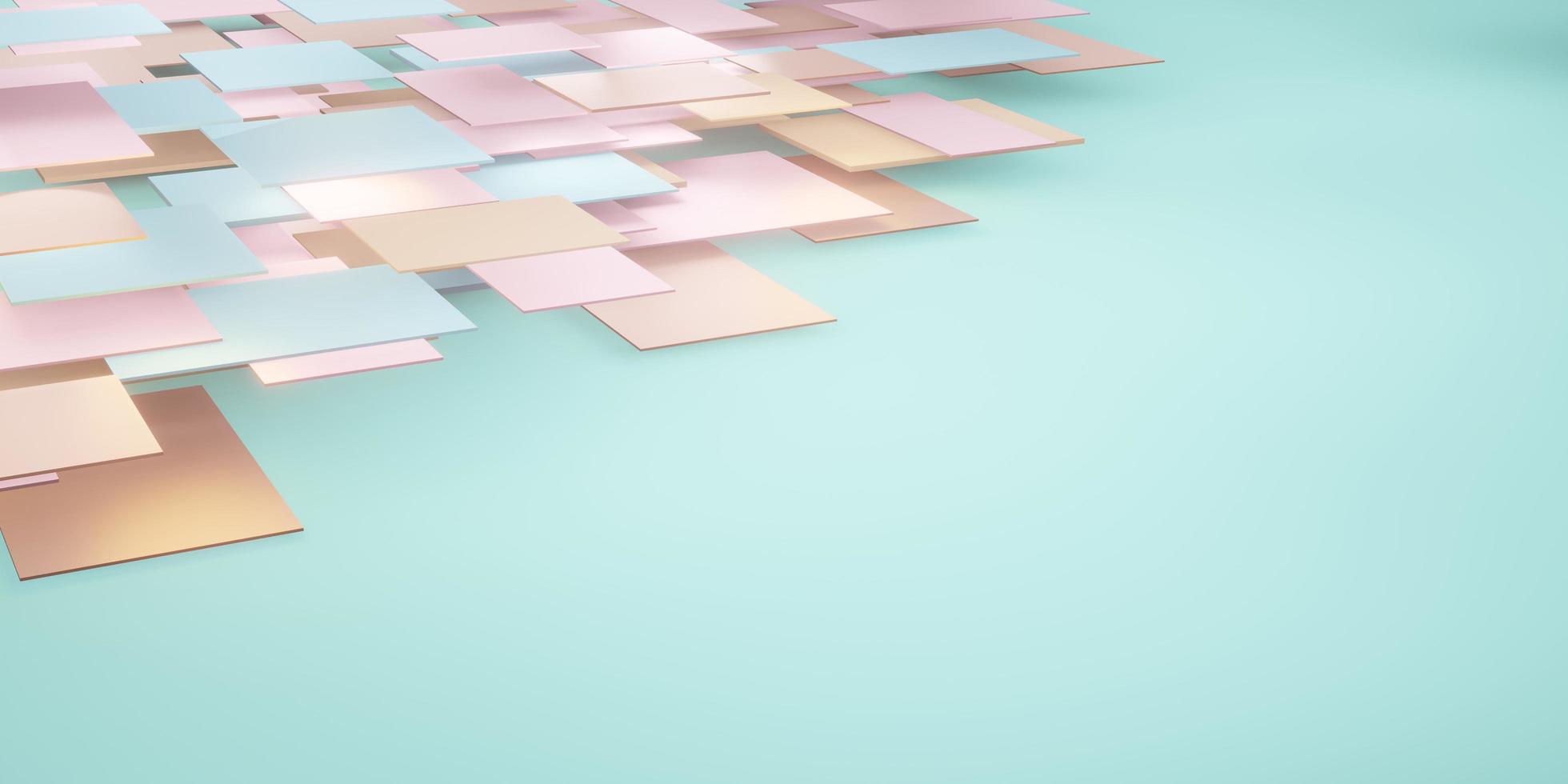 pastel background geometric tile hierarchy of abstract squares For pasting text photo