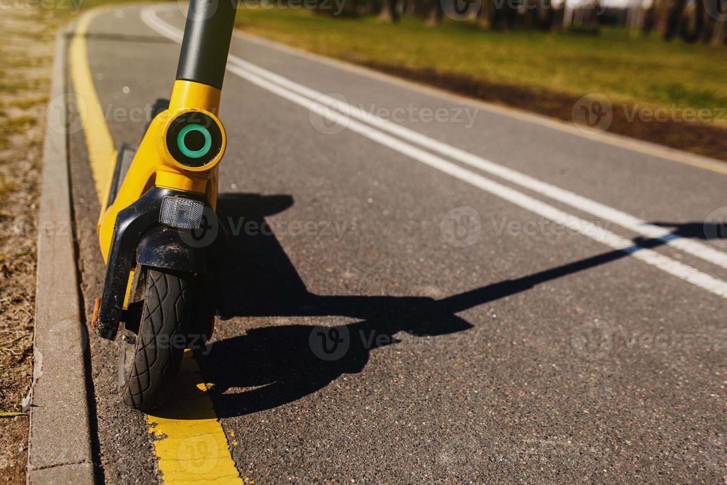 urban electronic scooter photo