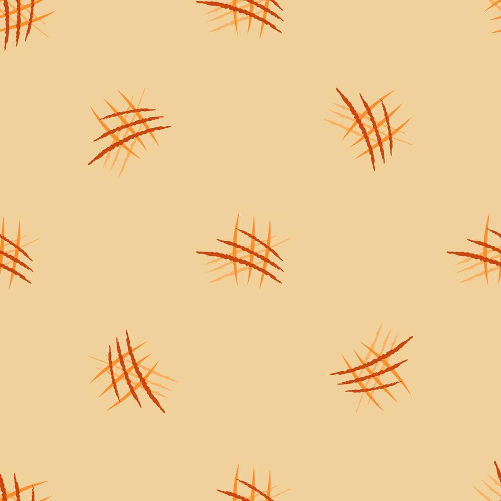 Scratches seamless pattern. Grunge texture. Horror design. vector