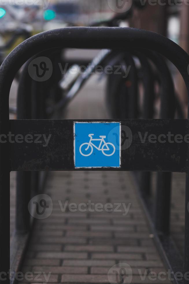 parking of bicycles photo