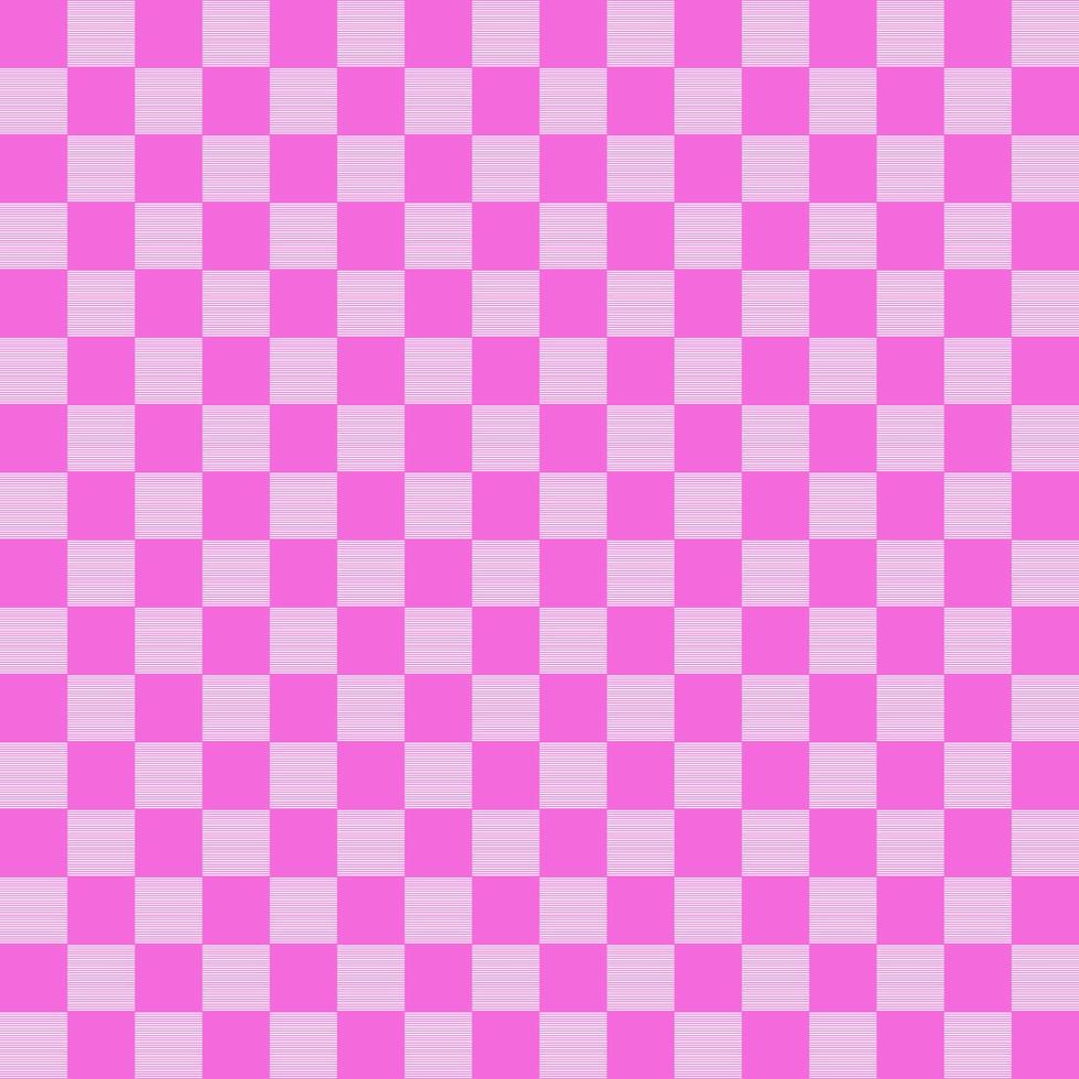Gingham pattern set. Tartan checked plaids in pink color. Seamless pastel vichy backgrounds for tablecloth, dress, skirt, napkin, or others. vector
