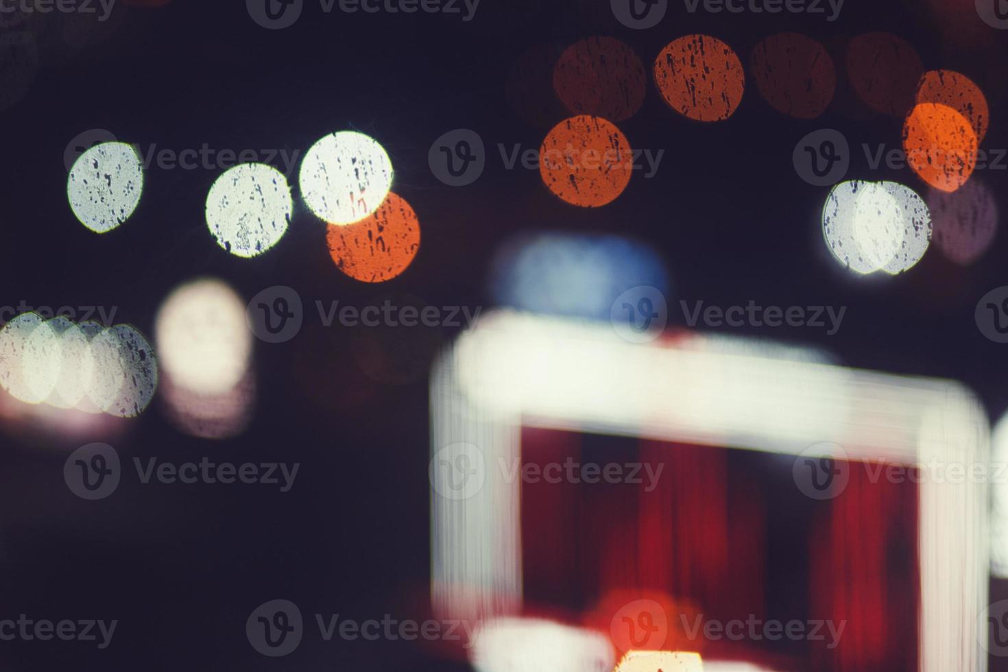 Abstract blur bokeh photo