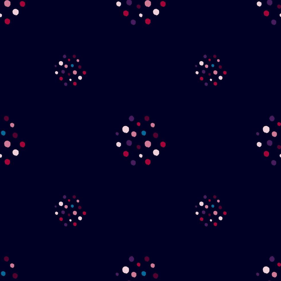 Vintage dots seamless pattern. Minimalist decoration background. vector