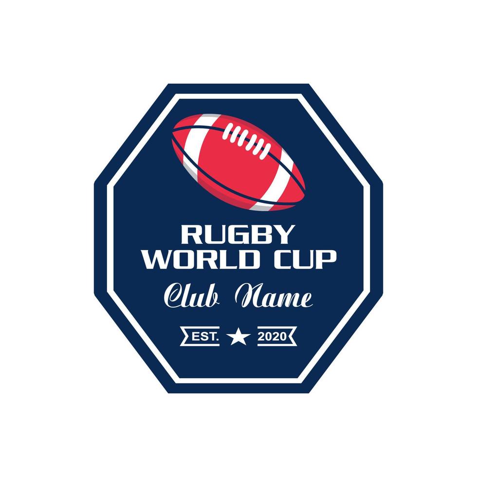 Rugby Vector , Sport Logo Vector