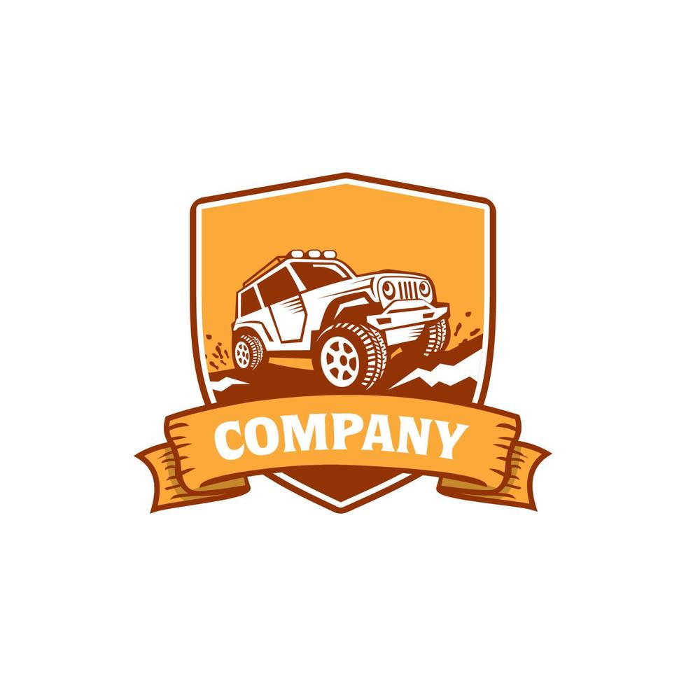 off-road logo , race logo vector