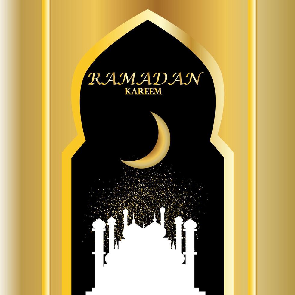 ramadhan kareem vector design modern