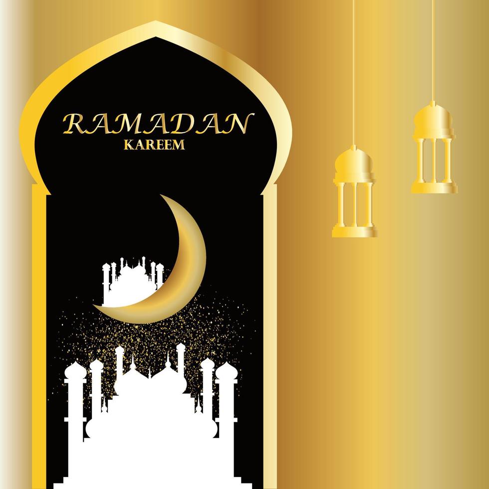 ramadhan kareem vector design modern