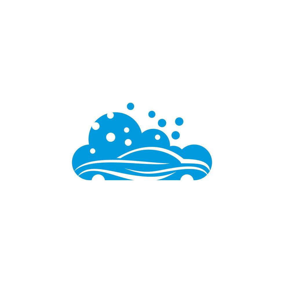 logotipo de lavado de autos, logotipo de transporte vector