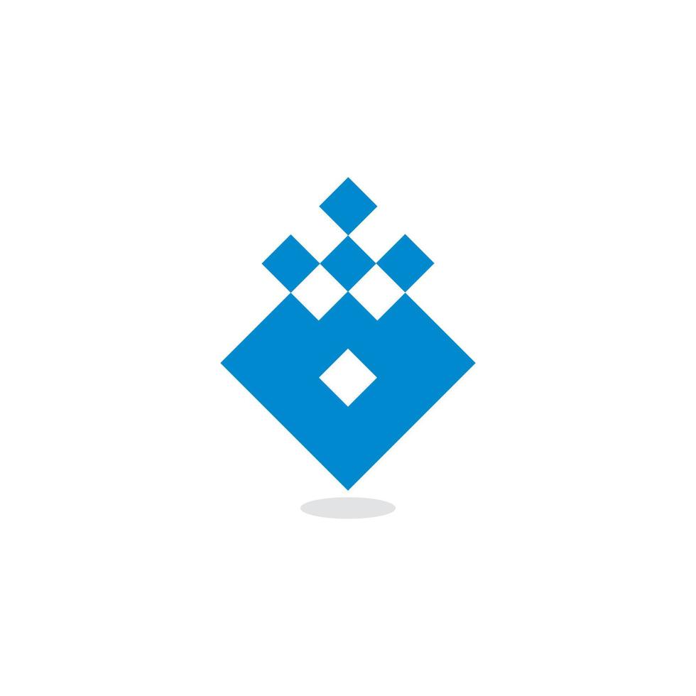 Abstract Digital Vector , Technology Logo