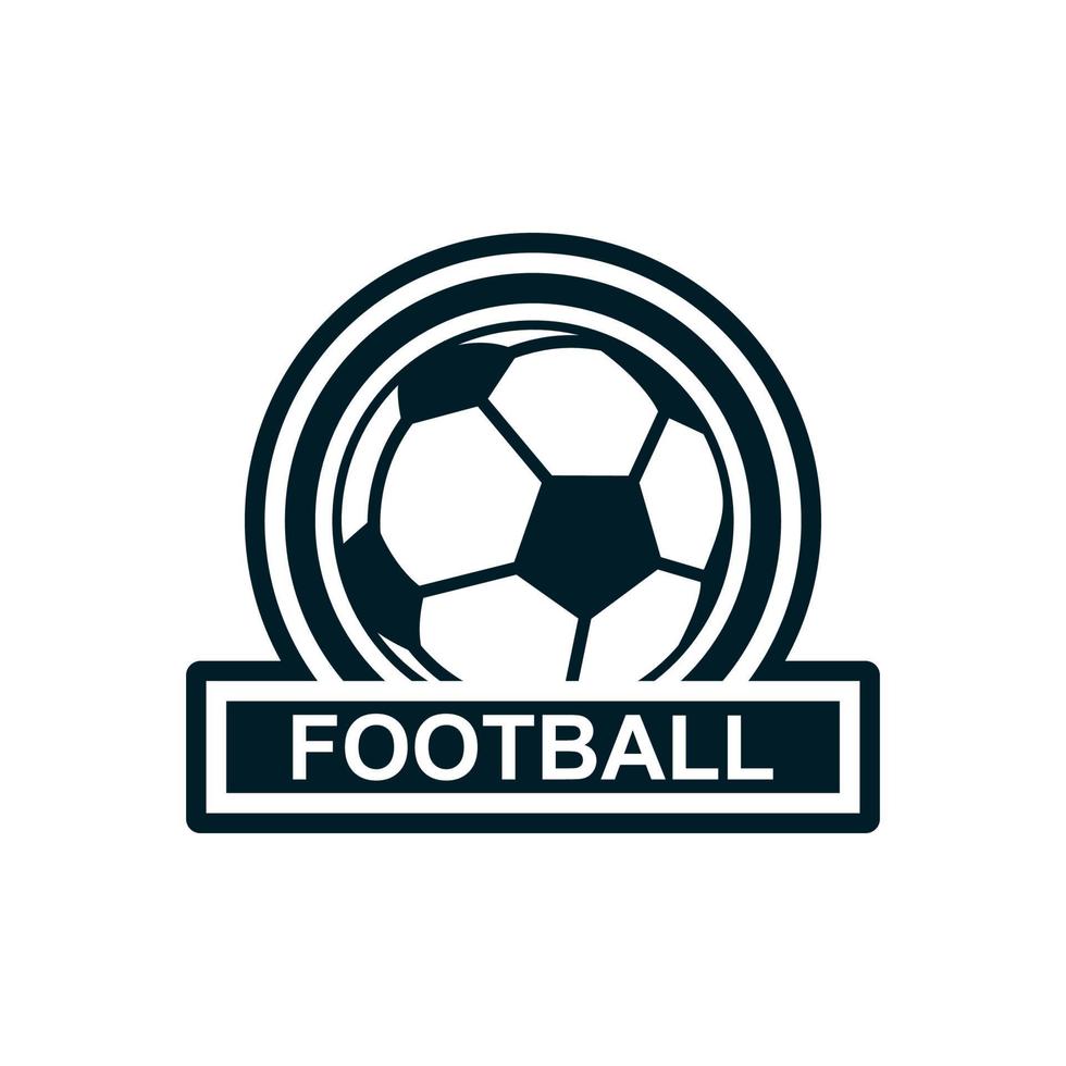 vector de fútbol, vector de logotipo deportivo