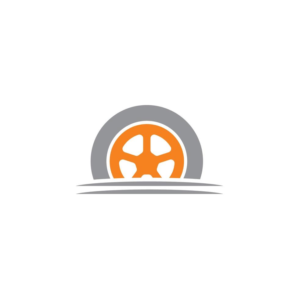 Wheel Logo , Automobile Logo Vector