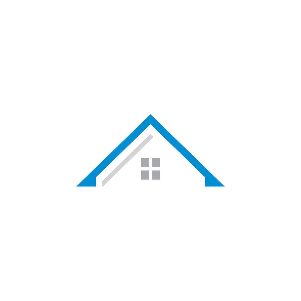 Abstract Roof Vector , Real Estate logo