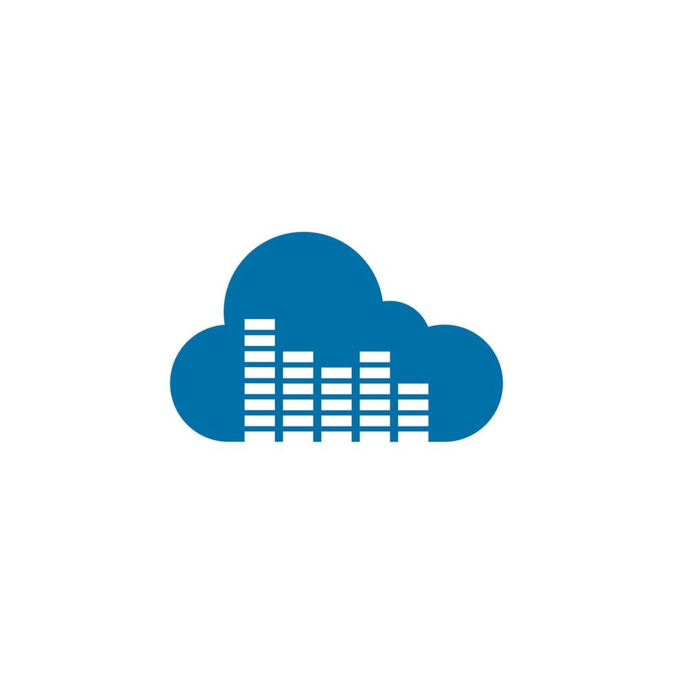 CLOUD MUSIC LOGO , CLOUD TECH LOGO vector