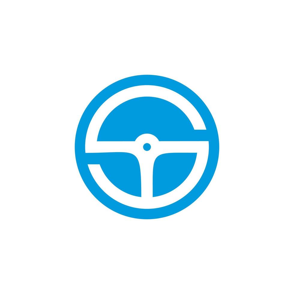 Steering Logo , Automobile Logo Vector
